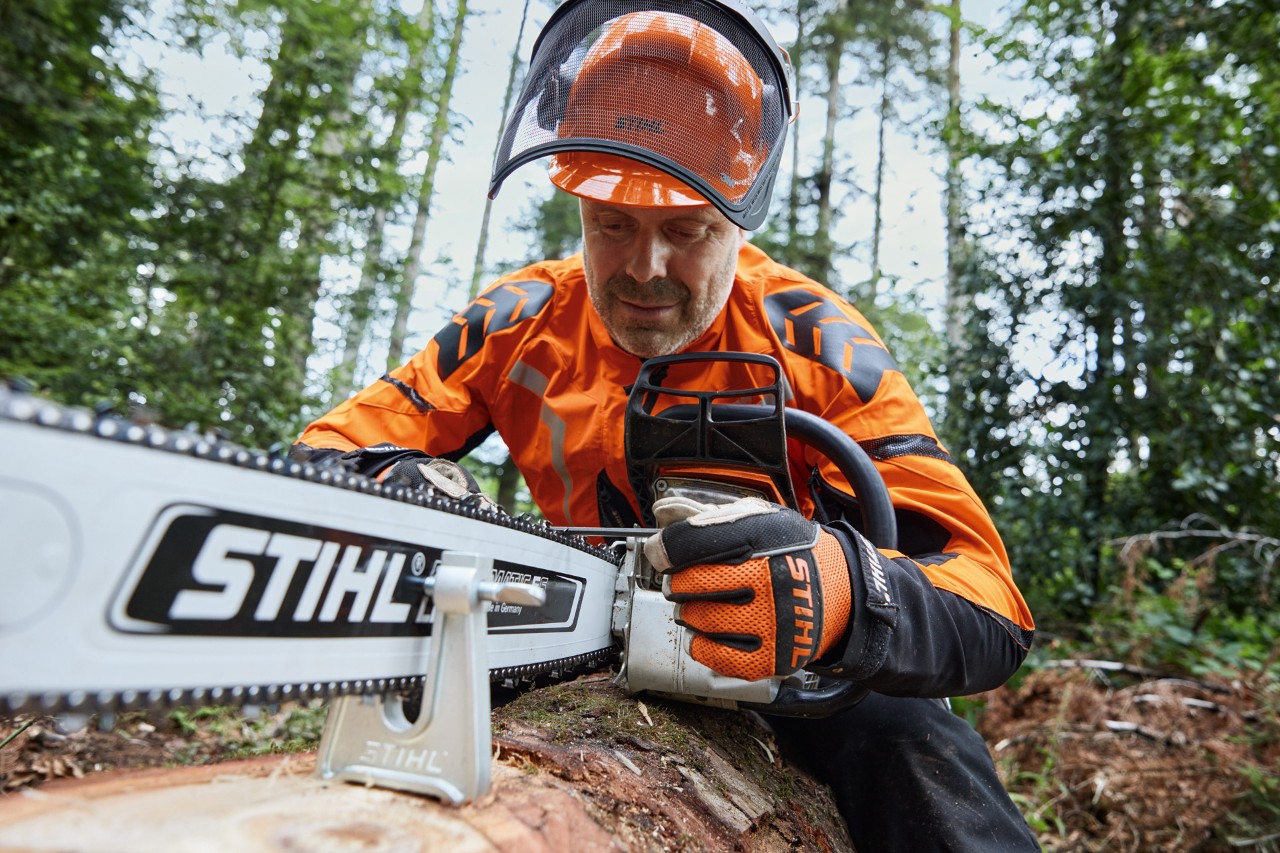 Η αλυσίδα πριονιού STIHL Rapid HEXA τροχίζεται με μια λίμα 6 ακμών
